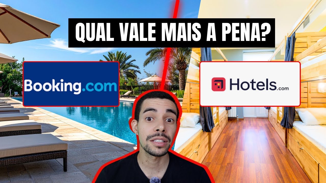 Booking.com ou Hoteis.com - Qual é o melhor site para reservar hospedagem e economizar de verdade?