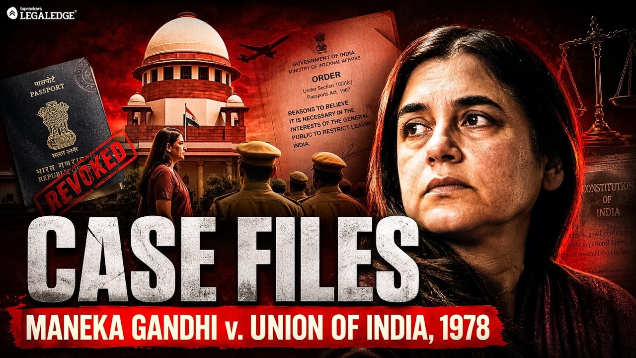 Maneka Gandhi v. Union of India (1978) | Landmark Case Explained | Article 21 Simplified