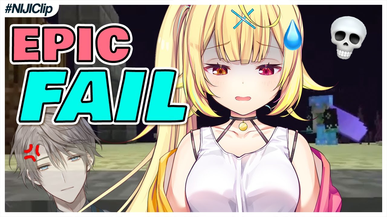 Hoshikawa Sara Dumb Minecraft Fails (VTuber/NIJISANJI Moments) (Eng Sub)