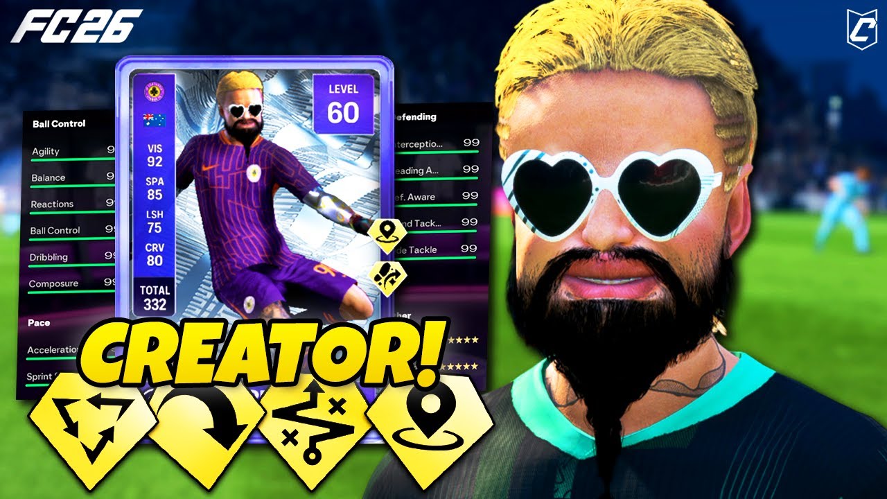 ЛУЧШАЯ сборка CREATOR уровня 60 в клубах FC 26!