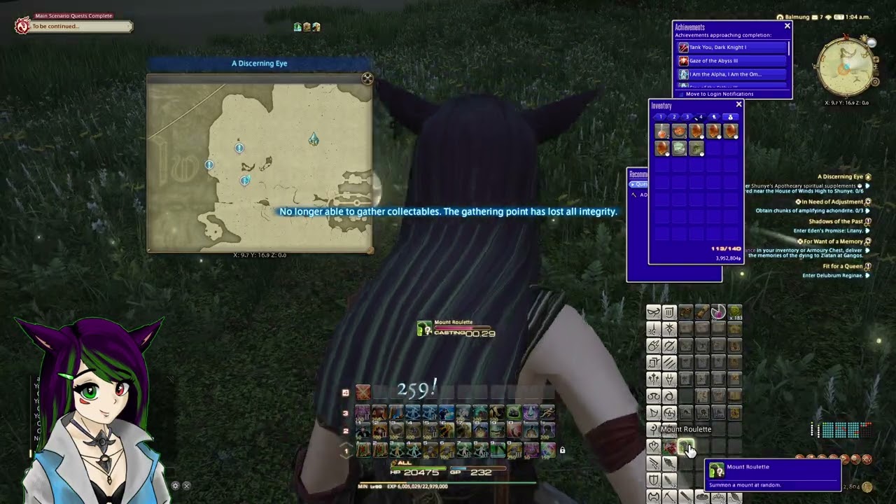 Learning to Choose With Care — A Discerning Eye | FFXIV Dawntrail Gathering Quest
