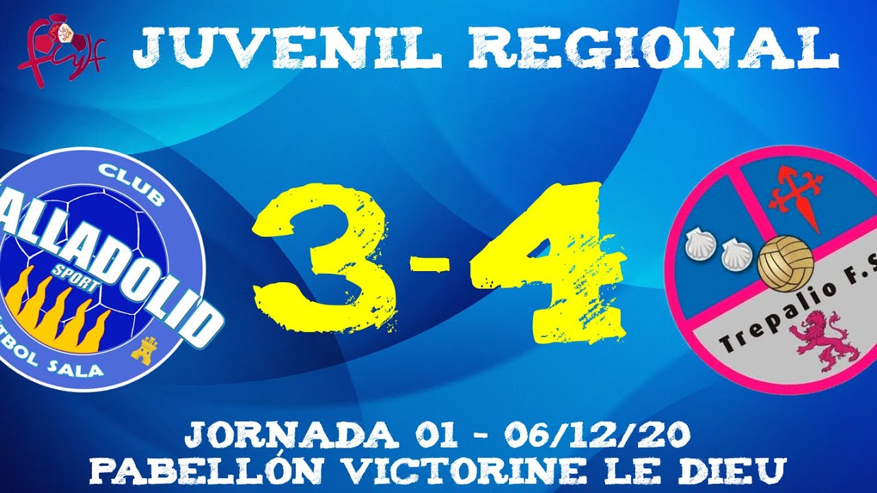 Juvenil Regional: Goles Valladolid Sport Sala vs Vilken Mañanes Trepalio