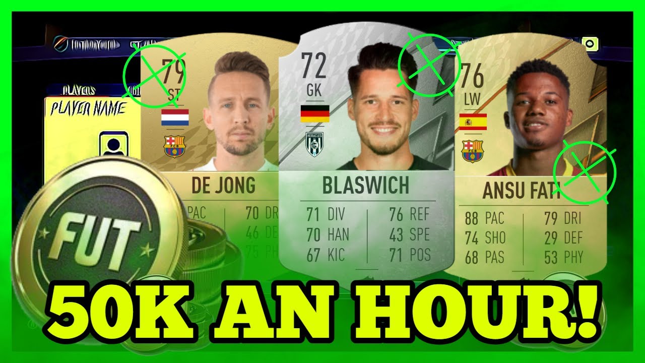 THE BEST SNIPING FILTERS *50K AN HOUR* (FIFA 22 SNIPING FILTERS TO MAKE COINS)