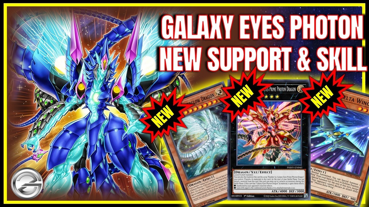New Era Begins! Galaxy-Eyes Photon Dragon Gains Insane Support and Skill!