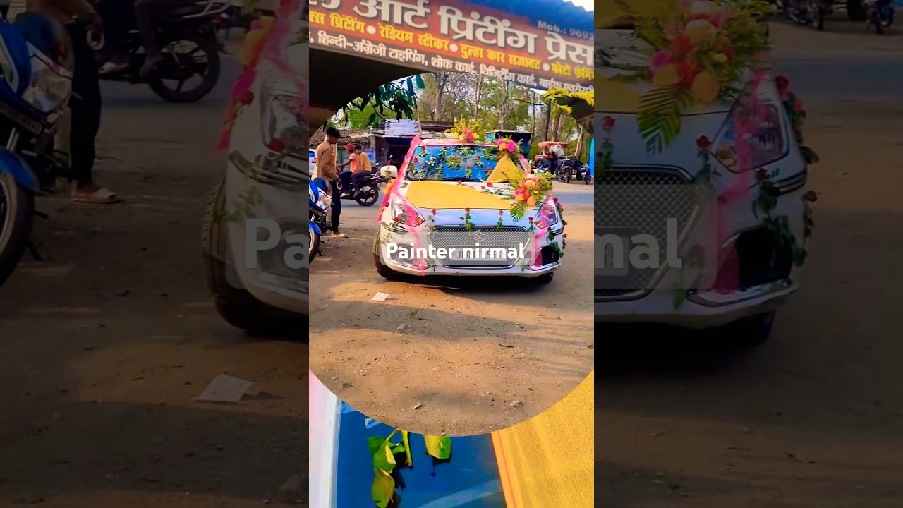 #car decoration # #wedding #viralvideo