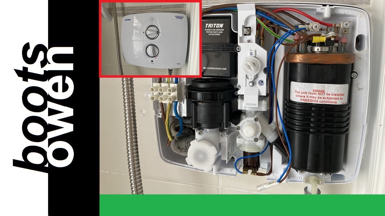 How it works | figuring out how a Triton T90sr pumped electric shower works | a look inside