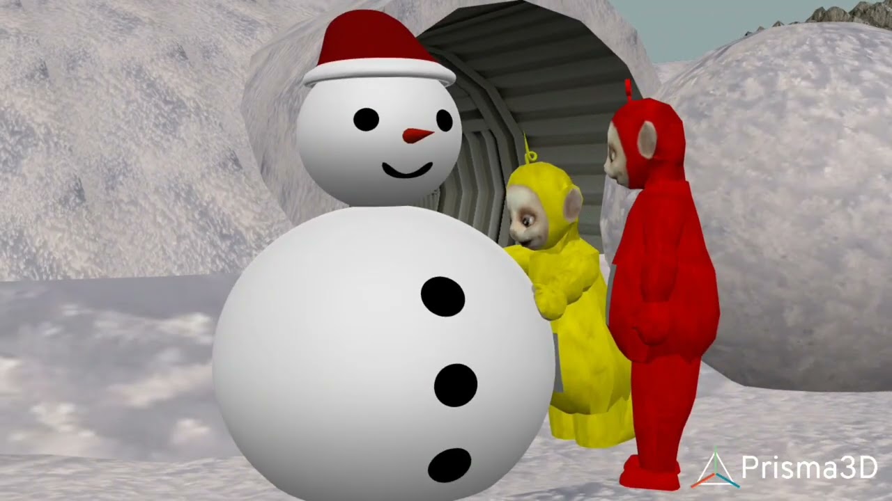 Анимация по slendytubbies новогодние выпуск Animation by slendytubbies new year's edition  🎄