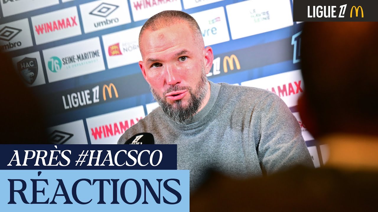 💬 Après HAC - Angers SCO (2-1), réactions de Didier Digard