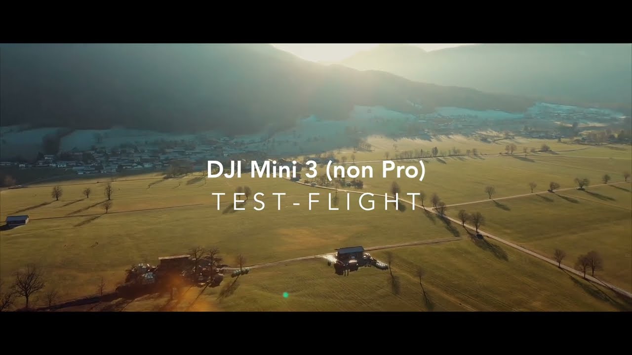DJI Mini 3 (Standard, no Pro) - Photo & Video Test