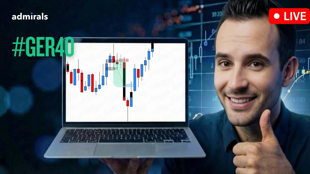 Live Trading BOURSE | Stratégie Pullback GER40 en Direct !