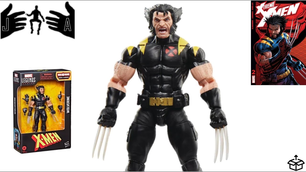 Wolverine Marvel Legends Nemesis series Toy Review Jonathan Acero Revisiones en Español