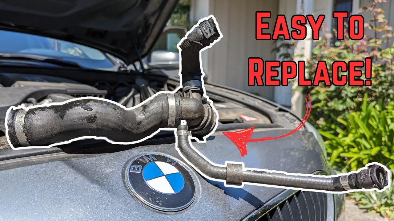 BMW N55 Upper Radiator Hose Replacement || Complete DIY Tutorial!