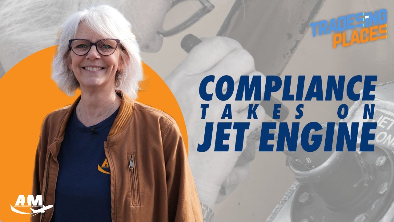 Vickie from Compliance Takes on Jet Engines Part 2 | Trades-ing Places: Episode 5