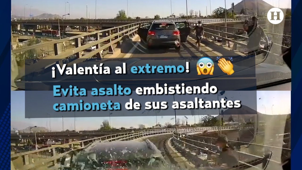 Evita asalto embistiendo camioneta de sus asaltantes