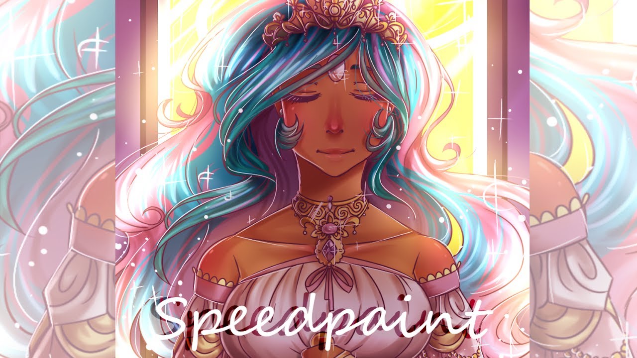 [MLP] Speedpaint: Celestia - Princess of the Sun