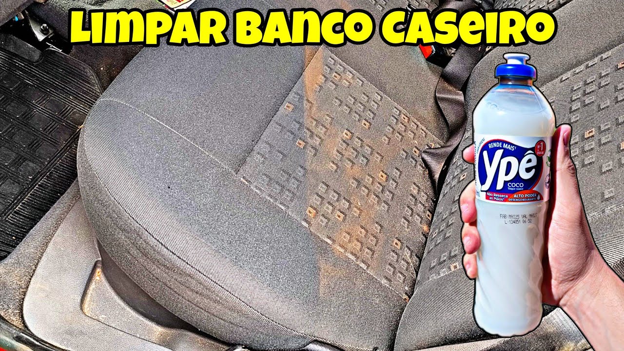 Como Limpar Banco De Carros Caseiro.