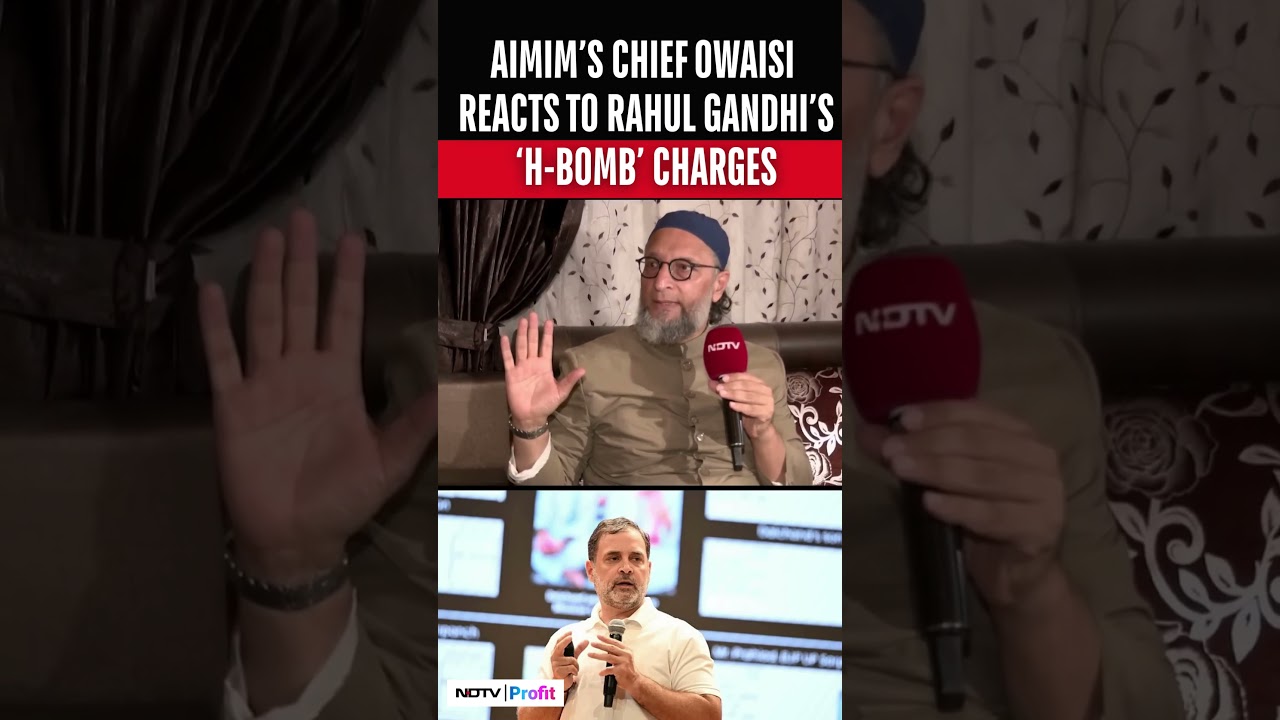 Bihar Elections 2025 | AIMIM's Asaduddin Owaisi Speaks Out On Rahul Gandhi's 'H-Bomb' Charges