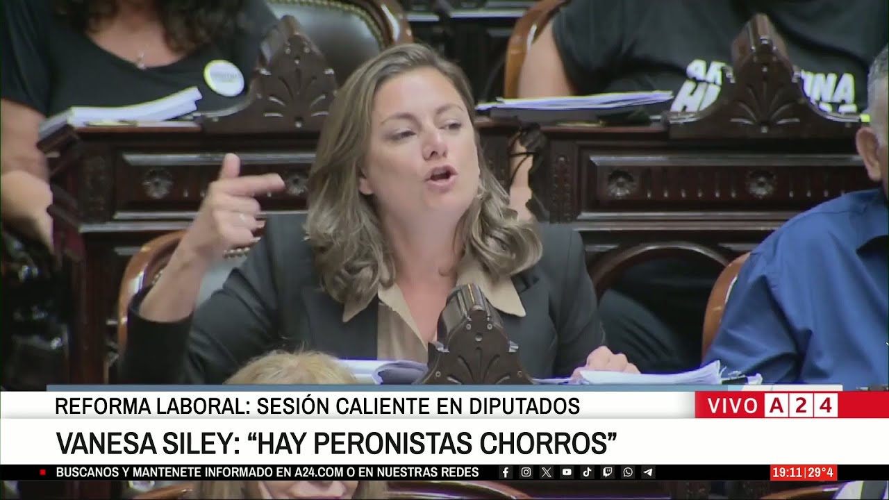 📢 VANESA SILEY, DIPUTADA DE FUERZA PATRIA: 