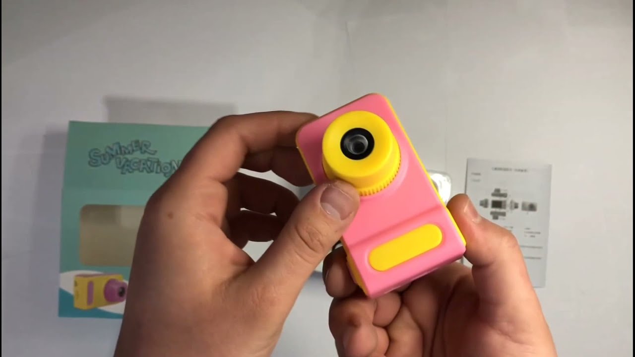 Обзор на детский цифровой фотоаппарат Smart Kids Camera V7 baby T1