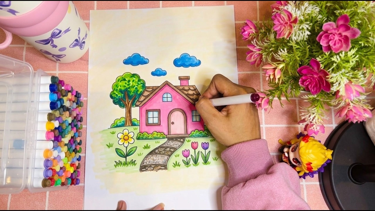 Relaxing Coloring ASMR