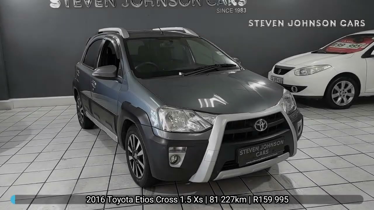 2016 Toyota Etios Cross 1.5 Xs 5DR | 81 227km | R159 995 - Steven Johnson Cars Cape Town