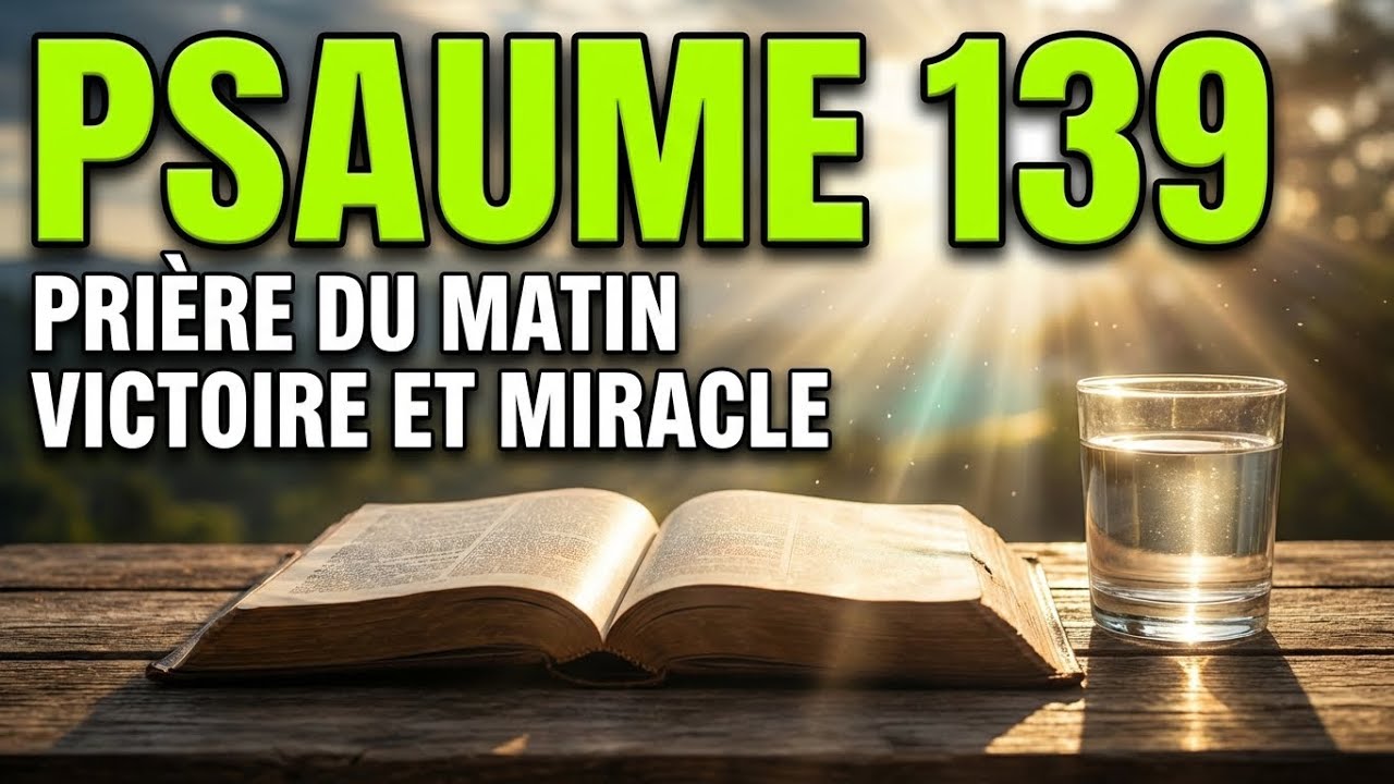 PRIÈRE DU MATIN – Psaume 139 Pour Protection, Victoire Et Miracle Divin