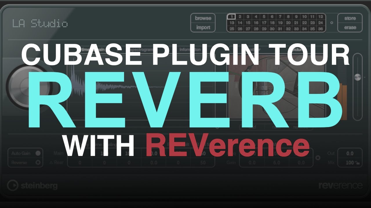 REVerence  - Cubase Stock Plugin Series (Cubase PRO)