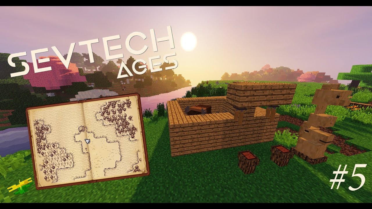 SevTech Ages #5 Буйволы (Totemic)