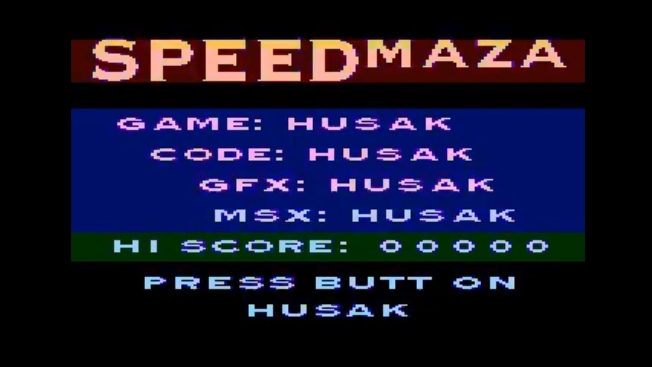 Atari XL/XE - SpeedMaza (2014)