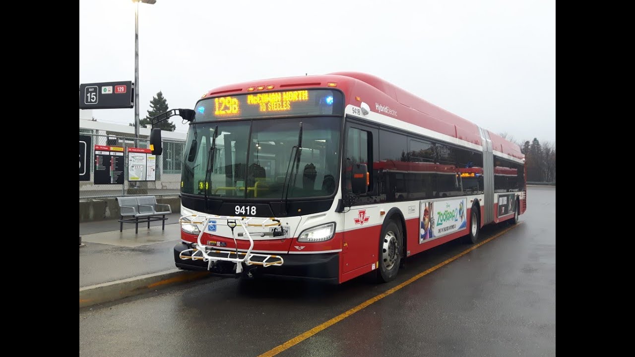 TTC 2023 New Flyer XDE60 #9418 | 129B McCowan North
