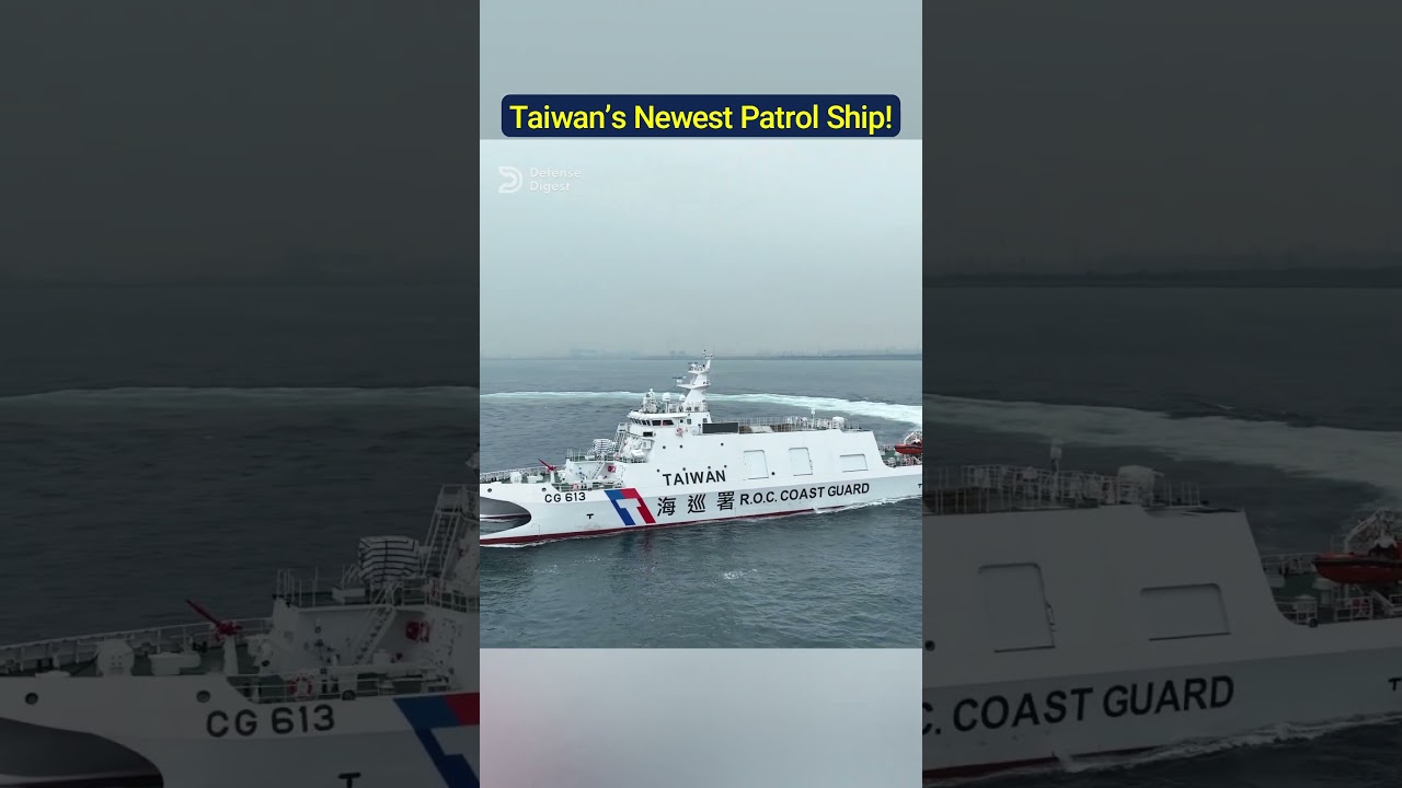 Taiwan&rsquo;s Newest Patrol Ship!