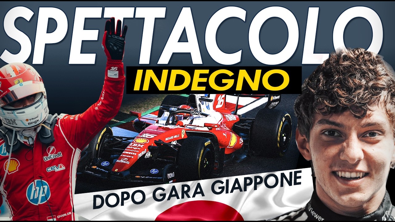 🔴 F1 Suzuka 2026: SPETTACOLO INDEGNO! 🔥Ferrari galleggia, Antonelli EROE !