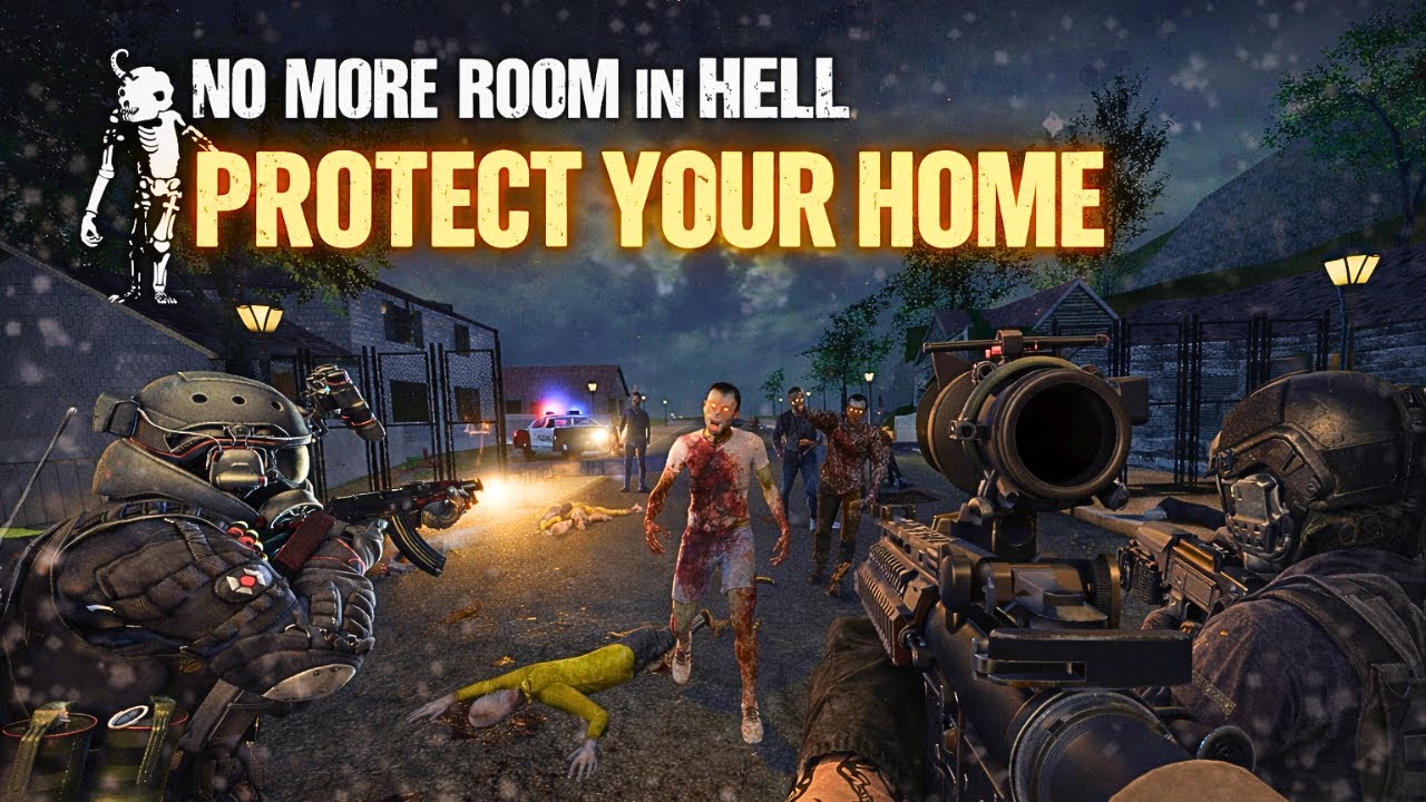 HEAVY AMMO, HEAVY ZOMBIES &mdash; FULL CO-OP GAMEPLAY | NO MORE ROOM IN HELL PROTECT YOUR HOME