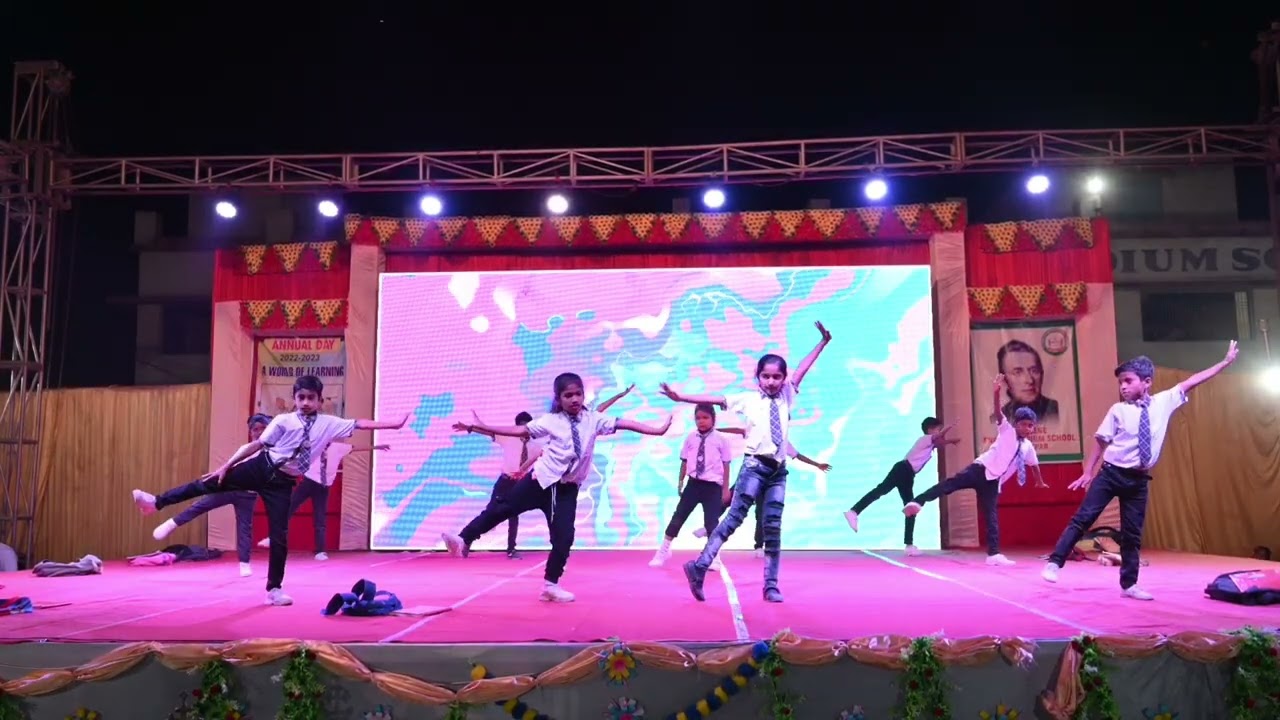 Kaske Juta kaske Belt..... Hindi Cultural Dance by Class 2 Students Annual Day 2022-23