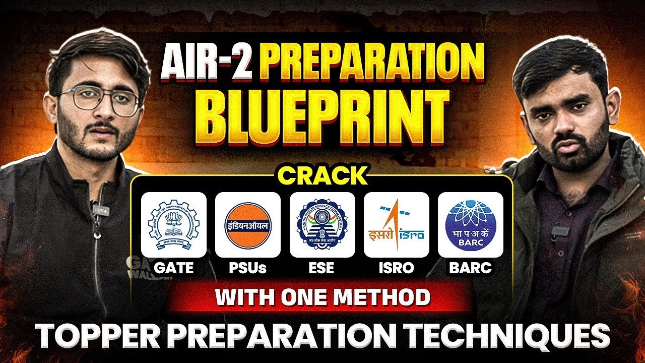 Small Village to UPSC AIR 2 | Topper's Blueprint to Crack GATE | ESE | PSUs | BARC | ISRO Exam