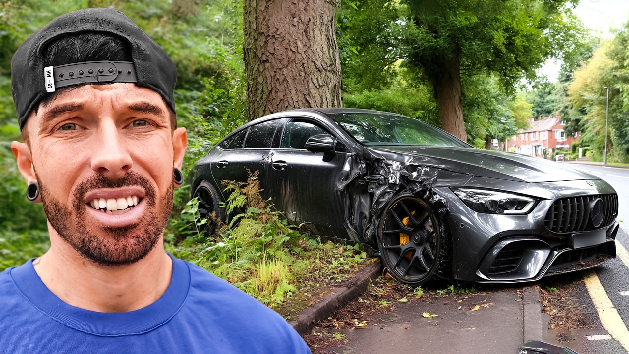 ATTEMPTING TO DRIVE MY WRECKED MERCEDES AMG GT63S