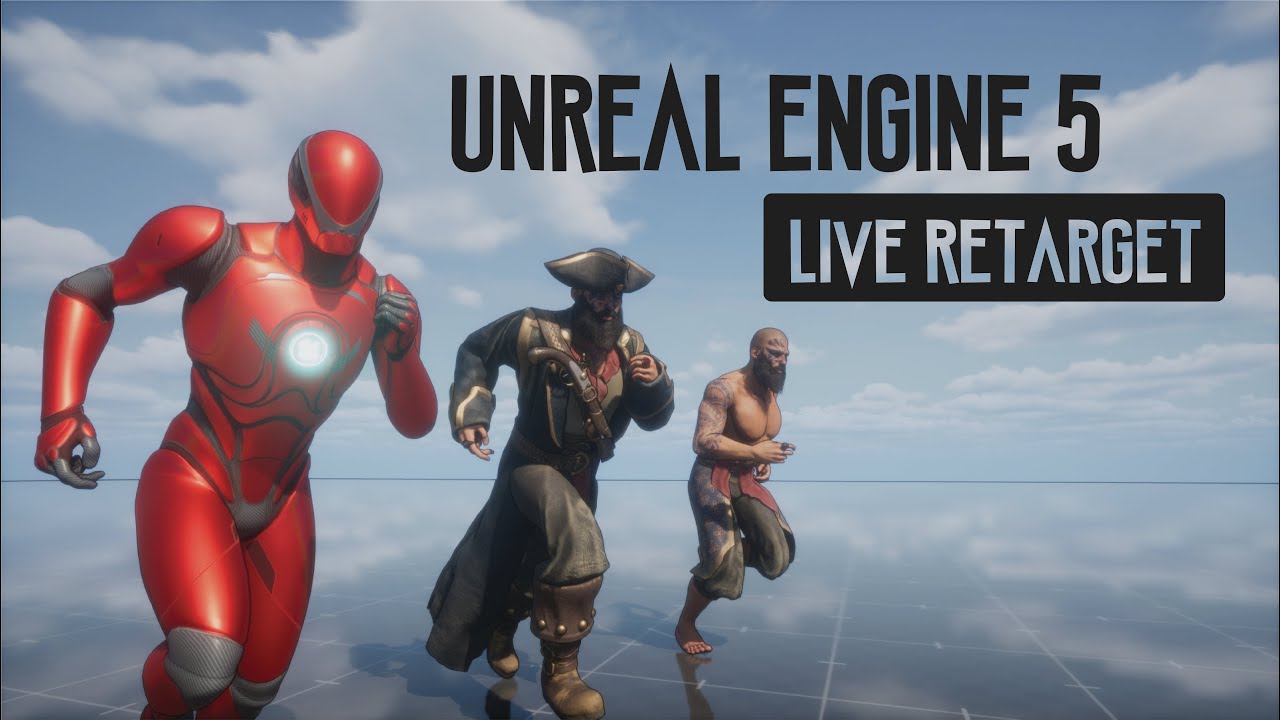 Unreal Engine 5 - Live Retargeting & Replacing Mannequin with Metahuman Or Custom Character!!!