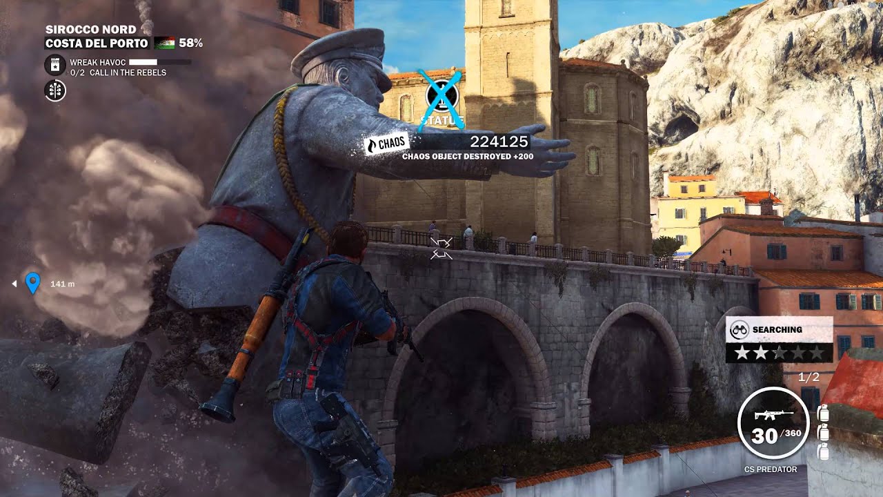 [PC] Just Cause 3 Town Liberated - Costa Del Porto