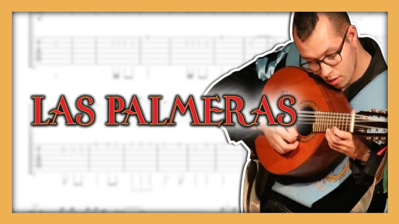 Cómo tocar LAS PALMERAS | Barítono y Bandurria 1 | Partitura cifrada
