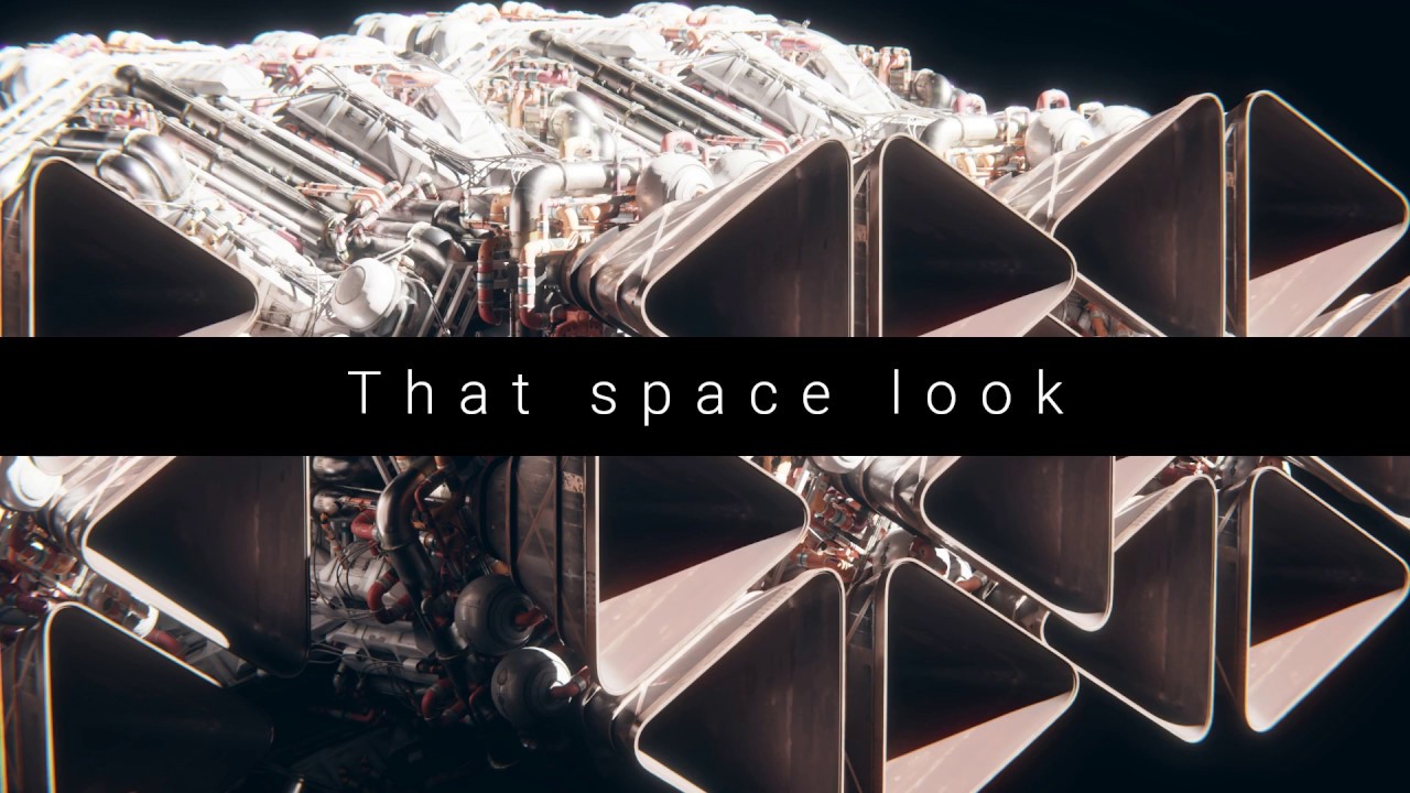 How to get that space look - 60 second Blender tutorial