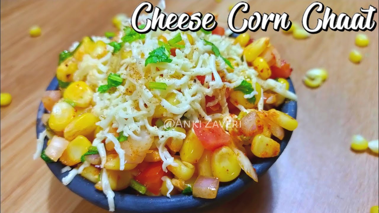 Corn Chaat | Cheese Corn Chaat | Sweet Corn Chat | Corn Bhel | Street Style Corn Bhel |