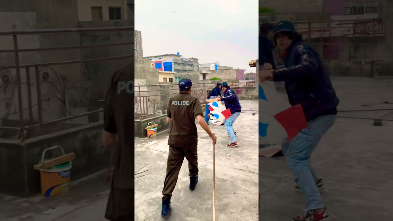 Police arrest on kite flying😰#shorts #kite #youtubeshorts
