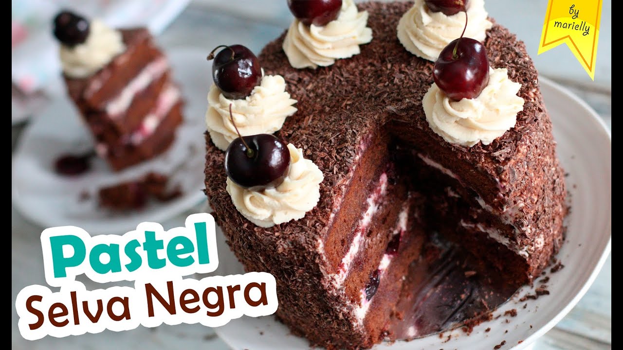 PASTEL SELVA NEGRA 🍒 by Marielly