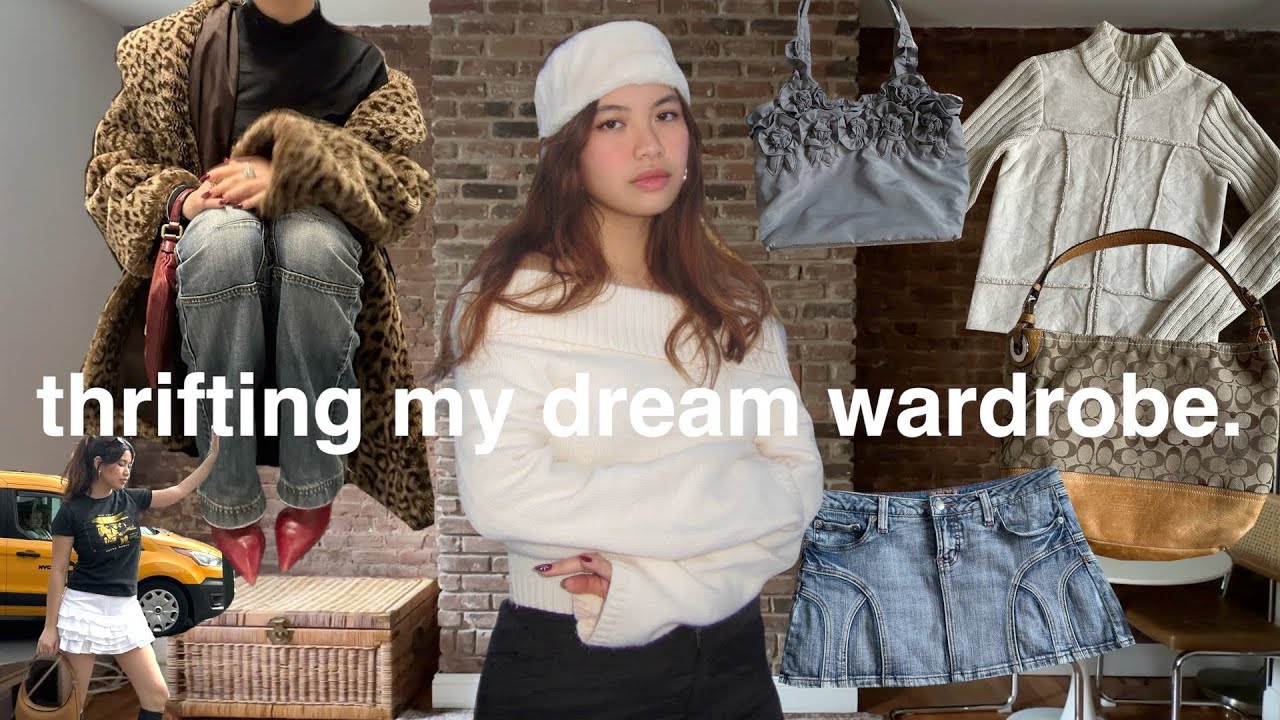 THRIFT WITH ME ☆ vlog + try on haul