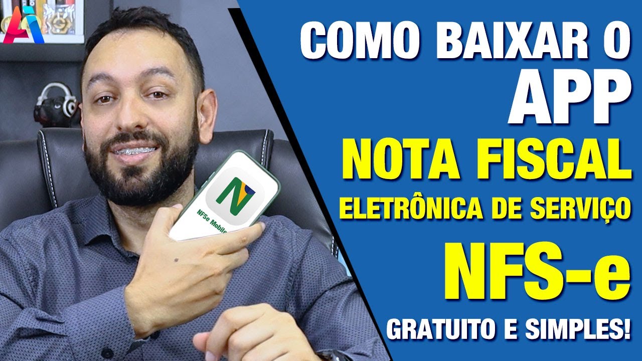 COMO BAIXAR E INSTALAR O APP NFS-e Mobile da Receita Federal pra MEI Emitir Nota fiscal Eletr&ocirc;nica