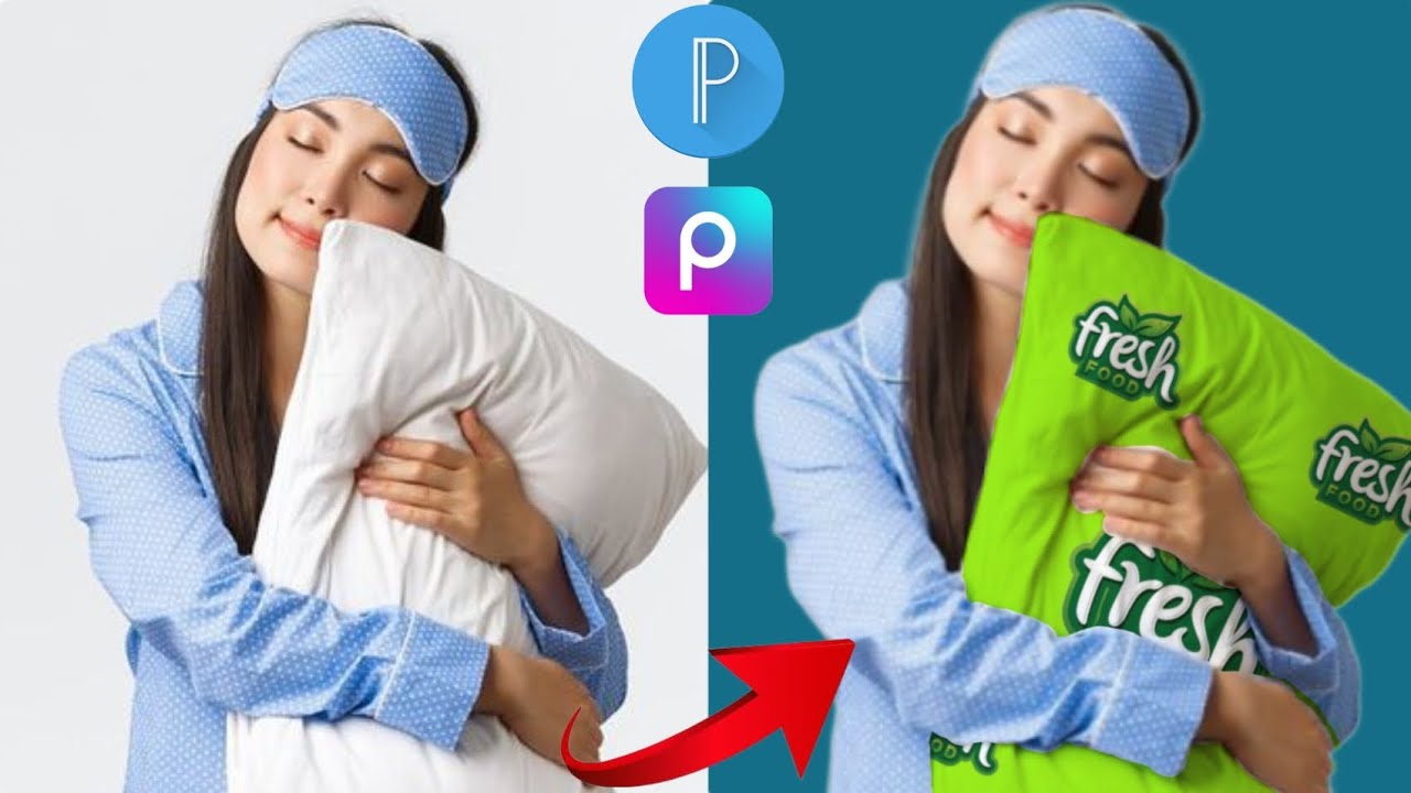 Step by Step Guide to Professionally Change Outfits Using PixelLab and PicsArt.
