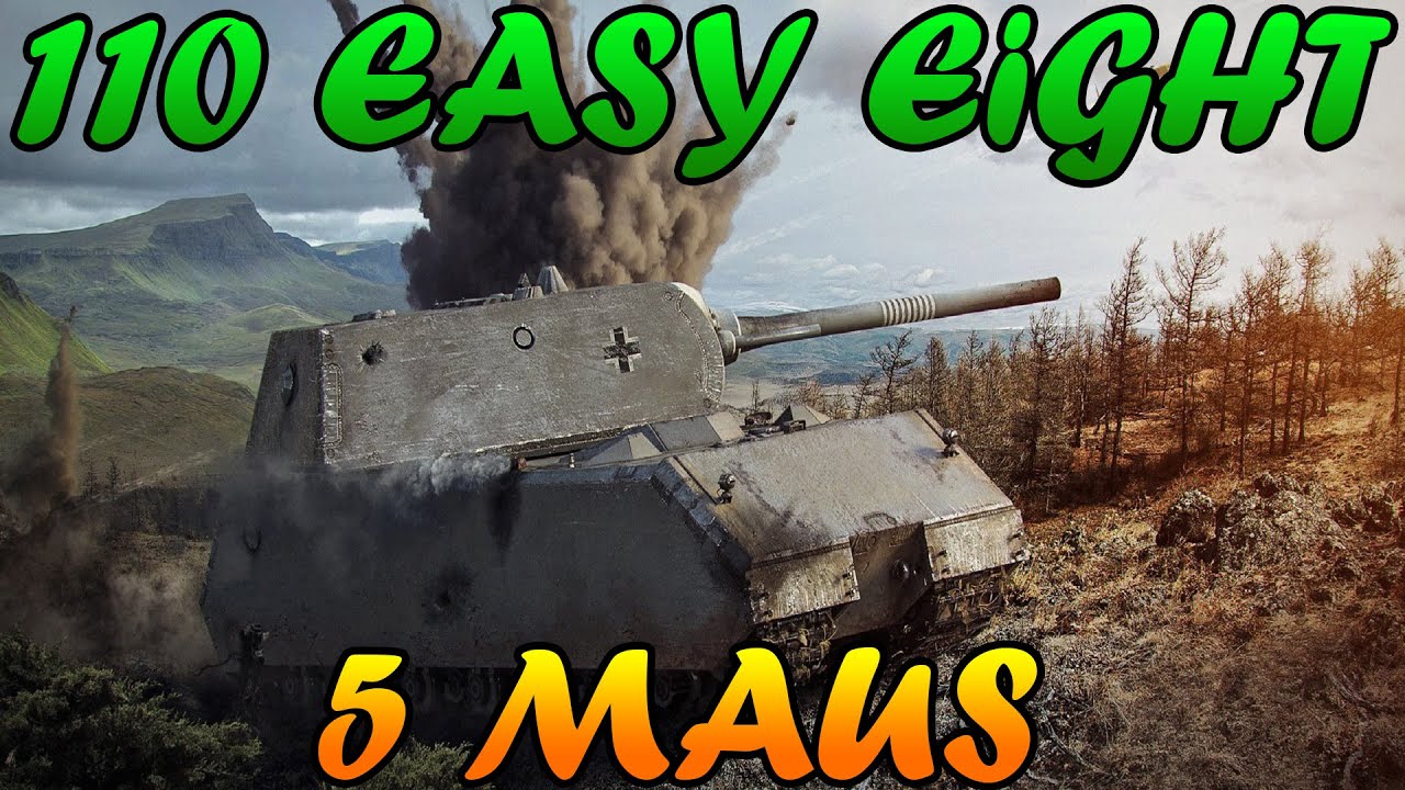 Men of War Assualt Squad 2 - 5 MAUS vs 110 Sherman Easy Eight - Editor Scenario #28