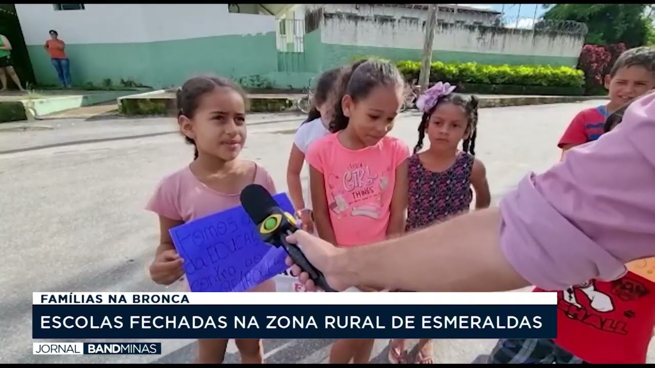 MORADORES DE ZONA RURAL DE ESMERALDAS RECLAMAM DE FECHAMENTO DE ESCOLAS