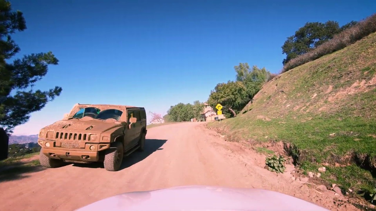 Mulholland Drive (almost) end to end | Los Angeles