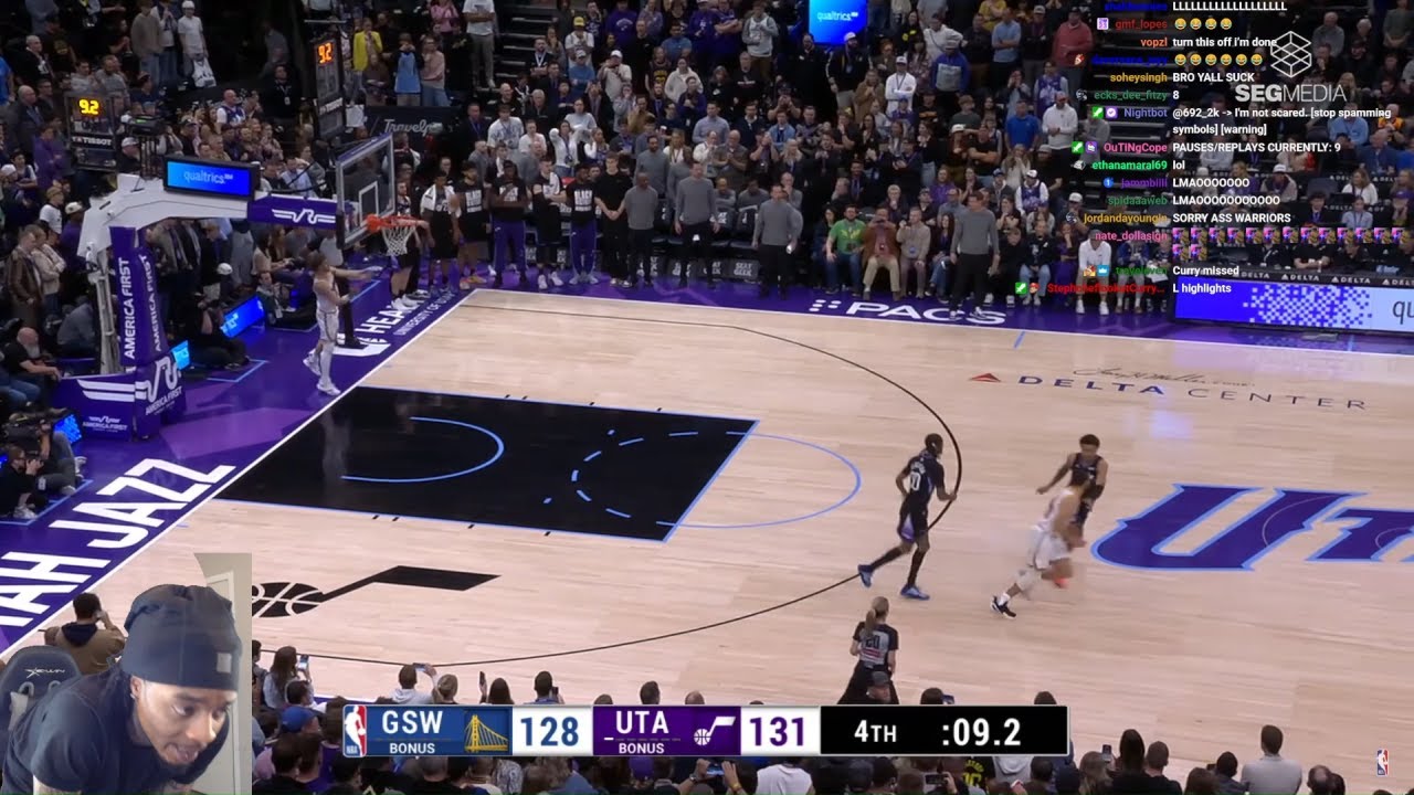 FlightReacts To WARRIORS at JAZZ | FULL GAME HIGHLIGHTS | February 5, 2025!